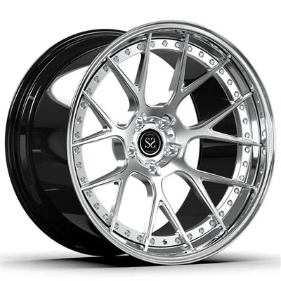 2-Колеса PC Foged Wheels 21x9.5 та 21x11 Спеціально відшліфована губа та щіточне обличчя для 2004 E46 M3