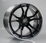 ALFA ROMEO GIULIA VELOCE Gloss Black і поліровані нестандартні 2-PC диски