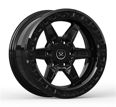 Блиск чорний танк 300 колеса з бісеру 18x8.5