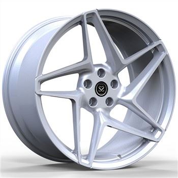 SSJK1004 Підходить до Porsche 997 5x130 Custom Silver 1-PC Ковані легкосплавні диски 18 19 20 21 і 22 дюйми