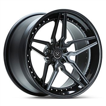 Синя бронза та щітка 3-PC Ободи з кованого сплаву 18 19 20 21 та 22 дюйми для BMW M8