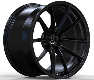 1 шт. Ковані колеса 18X10,5 матові чорні глибоко увігнуті автомобільні диски на замовлення